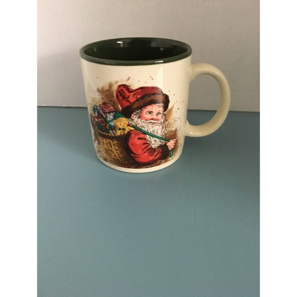 Marvelous Mugs Potpourri Press Vintage Santa 1987 Coffee Mug Christmas - Picture 1 of 4